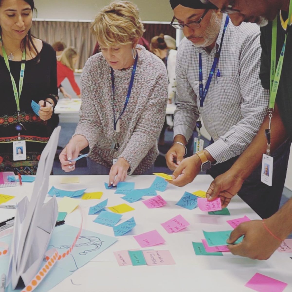 Facilitating a workshop